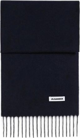 Jil Sander Winter Scarves - Heren - Wintersjaals - Zwart - ONE Size - Accessoires
