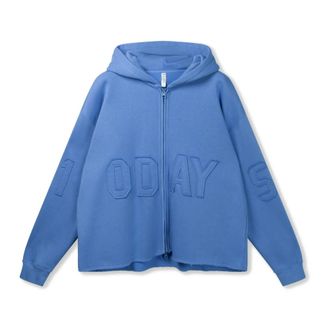 10 Days Heren, Sweatshirts & Hoodies, Blauw, Maat: XS