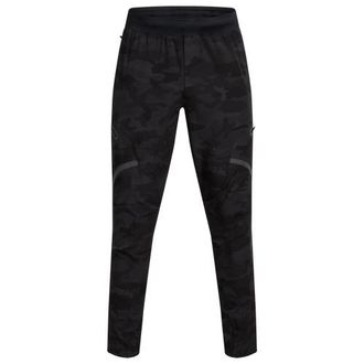 Under Armour Mens Unstoppable Cargo Pants - Ultimate Black Camo/Grey Size XL