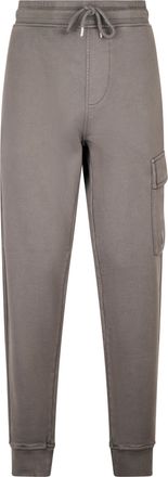 C.P. Company Relaxed Fit Grey Sweatpants with Distinctive Lens Detail