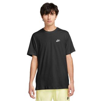 Nike Heren Club T-Shirt (Zwart)
