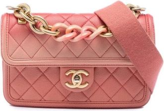 Chanel Pre-owned Sunset On The Sea Flap Bag - - Pre-owned - Donna - Rosa - ONE SIZE