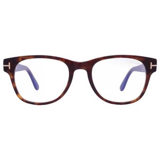 Tom Ford Blue Light Block Square Mens Eyeglasses FT5898-B 052 52