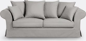 La Redoute Interieurs Zetel, Comfort Bultex, in halfgevlochten katoen, Adelia