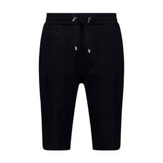 Balmain Shorts bermuda de algod&oacute;n negro - Shorts - Hombre - Negro - L