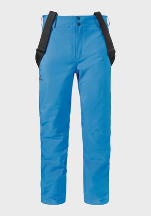 Sch&ouml;ffel Latzhose SCH&Ouml;FFEL Ski Pants Weissach M, Herren, Gr. 48, Normalgr&ouml;ssen, blau (8275, blau), Oberstoff : 100% Polyester (Membran: Polyurethan) Futter : 1