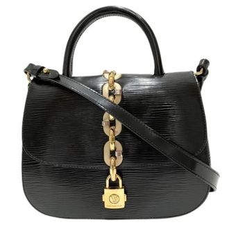 Louis Vuitton Pre-owned Chain It Epi Schoudertas - Dames - Pre-owned - Zwart - Maat: ONE Size Leer