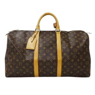 Louis Vuitton Pre-owned Weekend Bags, unisex, Brown, Size: ONE SIZE Pre-owned Boston Bag