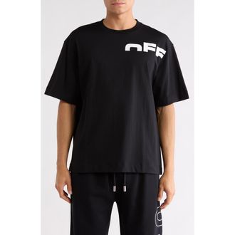Off-white Off Shared Skate Graphic T-Shirt in Black-White at Nordstrom Rack, Size X-Small