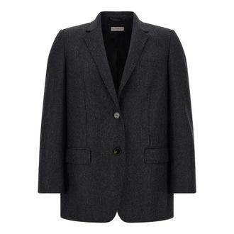 Alberto Biani America Blazer - Jackets - Mujer - Gris - M