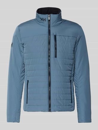 Helly Hansen Regular Fit Jacke mit Stehkragen in Hellblau, Gr&ouml;&szlig;e XXL