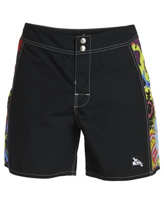 Quiksilver Boardshorts QUIKSILVER Snyc Original Arch 16, Herren, Gr. 28(XS), schwarz, Obermaterial: 100% Baumwolle;, Hosen Boardshorts