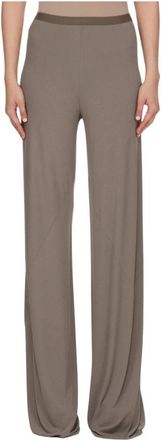 Rick Owens Rechte Broek - Dames - Straight fit broeken - Bruin - S - Broeken