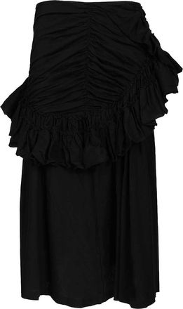 Dries Van Noten Humairah Ruffle Skirt