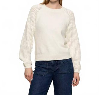 Sanctuary Cozy Moment Sweater In Chalk