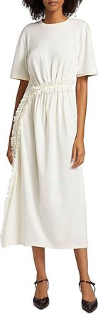 Ulla Johnson Lilia Midi Dress In Cowrie