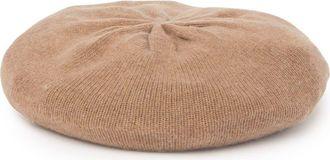 Portolano Solid Cashmere Beret in Heather Copper at Nordstrom Rack