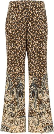 Etro Broeken, Dames, Veelkleurig, XS, Rechte broek