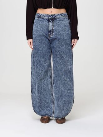 Alaia Jeans wide-leg Ala&Iuml;a in denim
