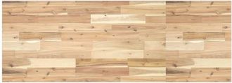 vidaXL Vidaxl - Encimera tocador de baño madera acacia sin tratar 140x50x2 cm