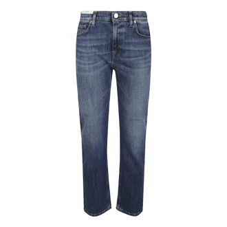 Pantaloni Torino Straight Fit Jeans, female, Blue, W30, Audrey Jeans