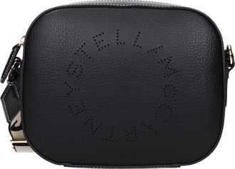 Stella McCartney Black Leather Crossbody Womens Bag
