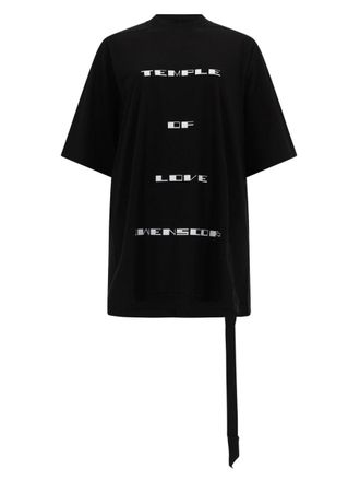 Rick Owens Jumbo Ss Cotton T-Shirt