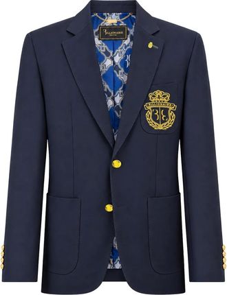 Billionaire Boys Club Blazer BB Crest - Jackets - Hombre - Azul - 3XL