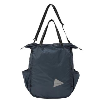 And Wander Tote Bags, male, Blue, Size: ONE SIZE Tote Bag