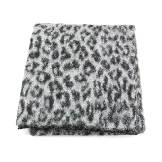 Anine Bing Accessoires, unisex, Bruin, ONE Size, Wol, York Sjaal