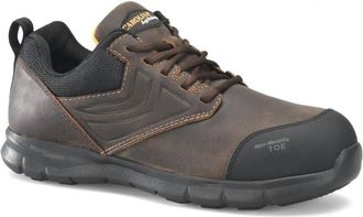 Carolina Mens Lytning Athletic Composite Toe Work Shoes In Brown