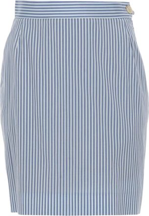 Vivienne Westwood Crotch 45 Fitted Stripe Skirt