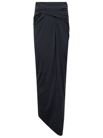 Entire studios Interlock Asymmetrical Hemline Midi Skirt