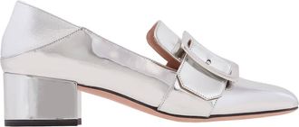 Bally Janelle Buckle Leather Pumps