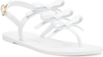 Stuart Weitzman Felicity Jelly Sandal in White at Nordstrom, Size 11