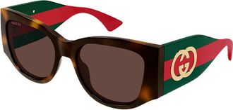 Gucci GG2115S 002 Womens Sunglasses Size 55