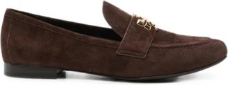 Tory Burch Schoenen, Dames, Bruin, 38 EU, Su&egrave;de, Eleanor Loafer
