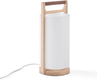 AM.PM Lamp in massief eik en opaline, Fod&eacute;o