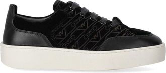 Emporio Armani SNEAKER MONOGRAM NERA EMPORIO ARMANI
