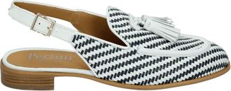 Pertini Witte Sling-back Sandaal - Dames - Pumps - Veelkleurig - 41 EU - Schoenen