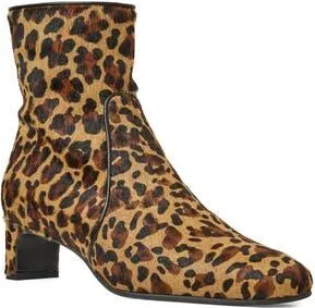 Aquatalia Siella Weatherproof Genuine Calf Hair Bootie in Leopard Haircalf at Nordstrom Rack, Size 6.5