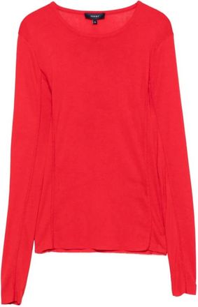 SOEUR Lester Sweater - Dames - Ronde hals truien - Rood - XS - Truien & Vesten