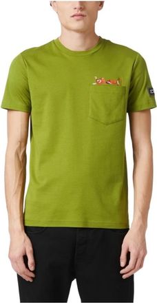 Iceberg T-Shirt - Heren - T-shirts - Groen - 3XL - Katoen - Tops
