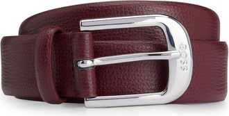 HUGO BOSS Accessoires Hugo Boss Anna Leren Riem in Rood