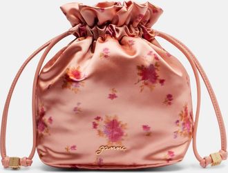 Ganni Floral pouch