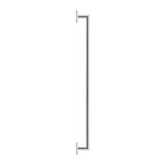 Duravit Duravit - Toallero Karree 80cm, Cromo, 0099601000
