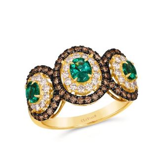 Le Vian Ladies Precious Band Rings set in 14K Honey Gold