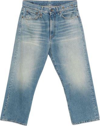 R13 X-Bf Bootcut Jeans - Womens - Cotton/Polyester/Leather