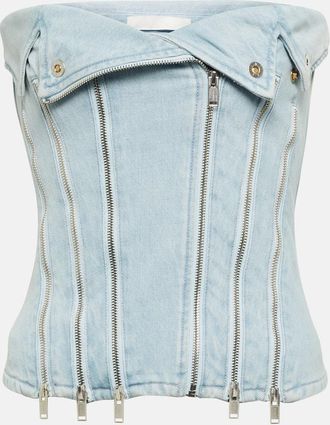 Dion Lee Denim corset