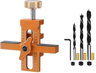 OEM Plantilla De Instalaci&oacute;n Precisa Para Puertas De Gabinete, Con Broca De 6/8/10 Mm, Para Posicionamiento R&aacute;pido Y Herramienta De Mecanizado De Precisi&oacute;